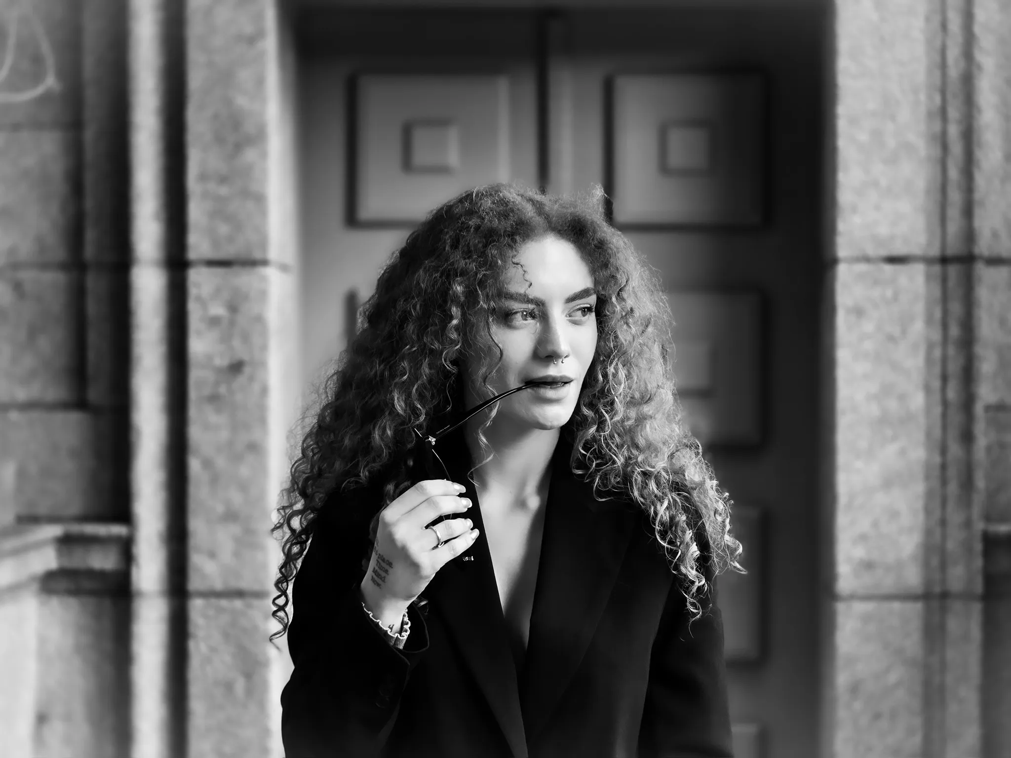 Aleksandra off set, a candid portrait